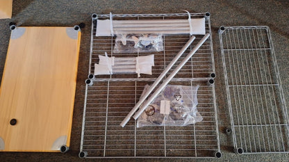 Estante de cocina para microondas