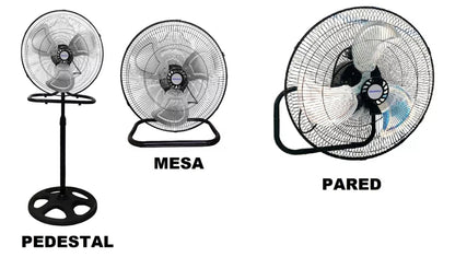 Ventilador de pedestal Daewoo 18" 3 en 1