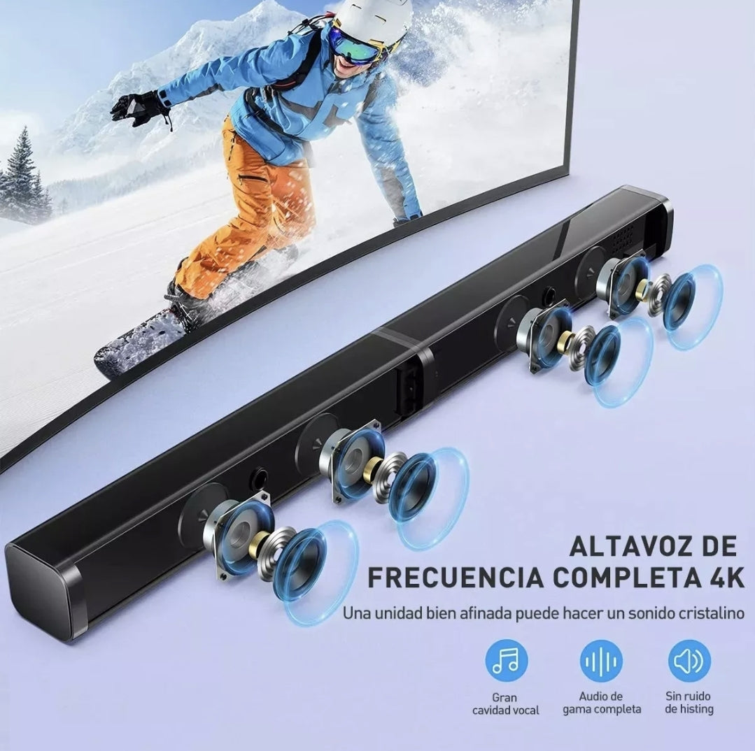 Barras de sonido Bluetooth Home Theater 2 en 1