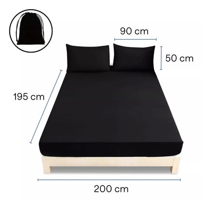 Funda con cierre para colchon KING + 2 FUNDAS DE ALMOHADA