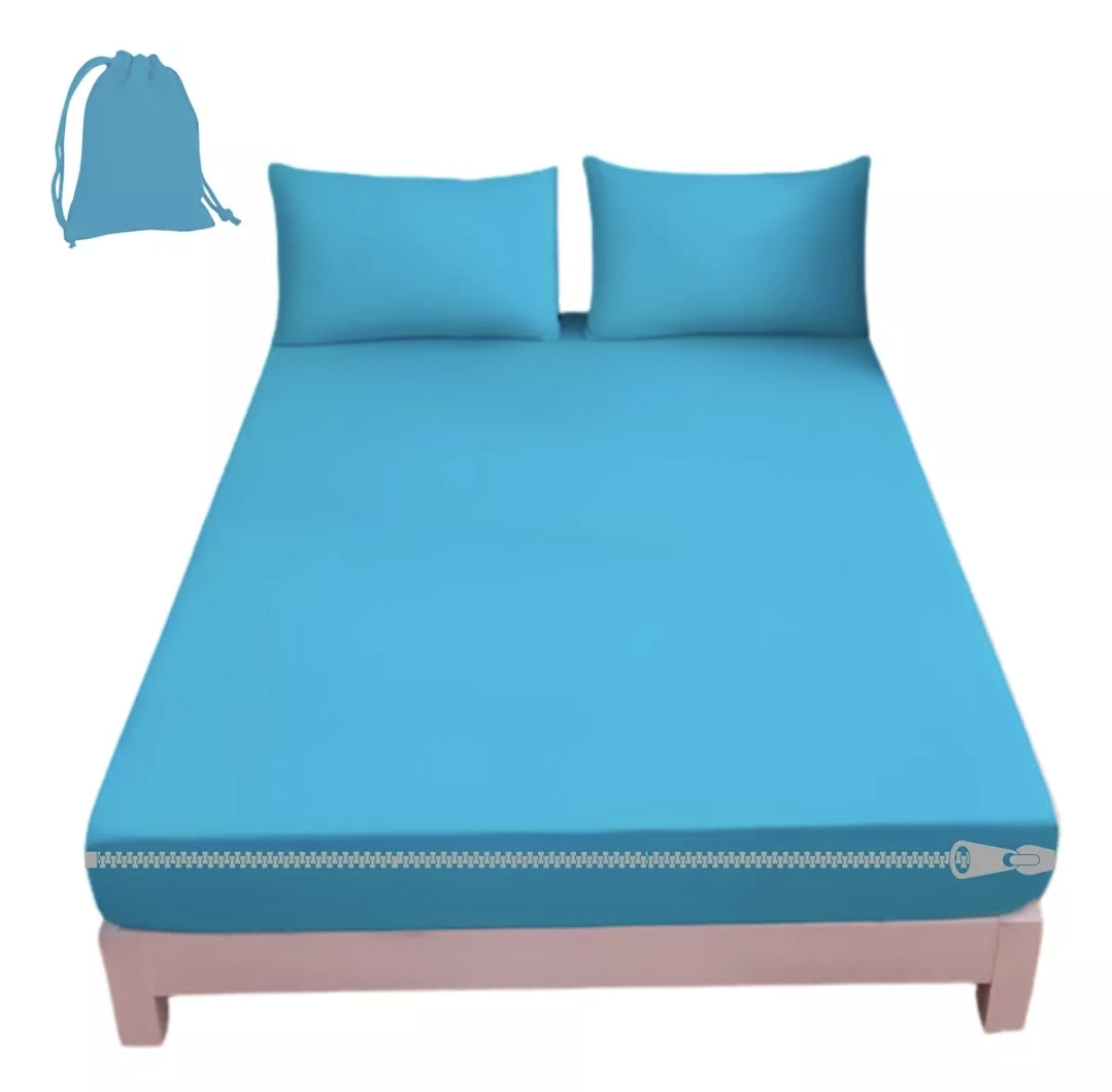 Funda con cierre MATRIMONIAL + 2 FUNDAS DE ALMOHADA