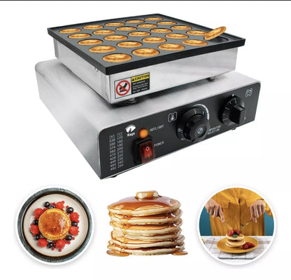 Máquina eléctrica para mini hotcakes 25pz