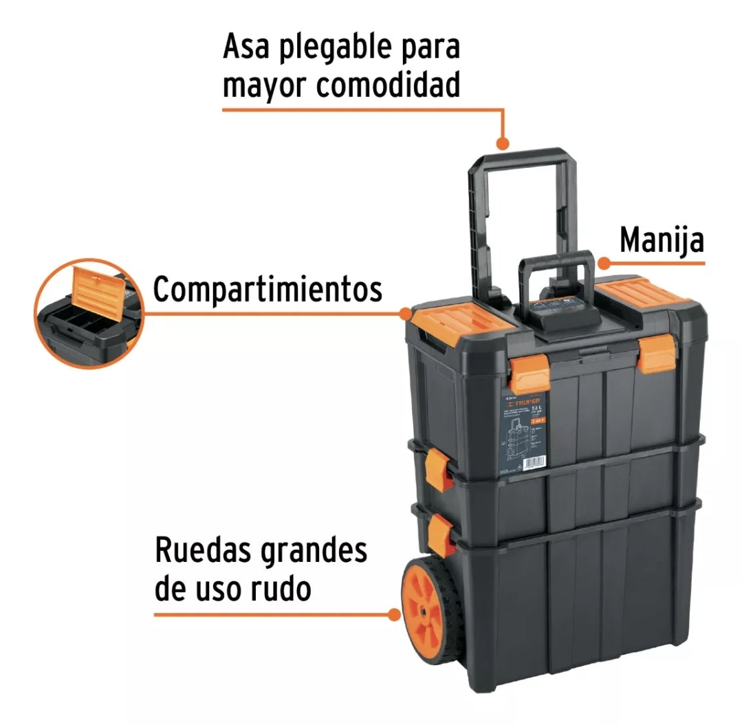 Caja para herramientas desmontable TRUPER