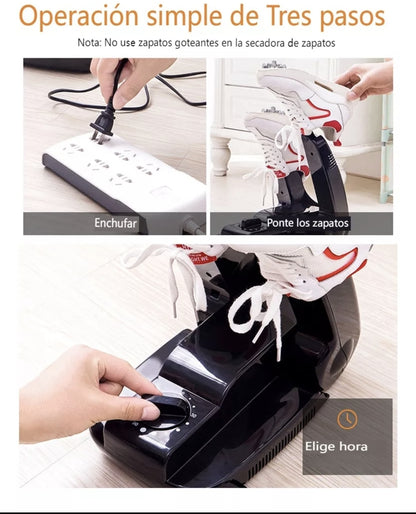 Secador de zapatos con esterilización UV 200w