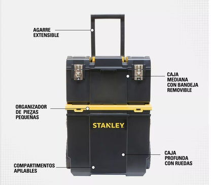 Caja para herramientas 3 en 1 Stantley