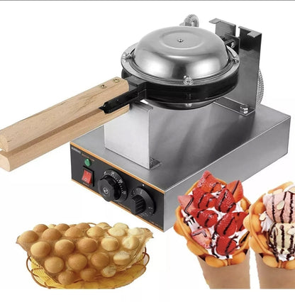 Maquina para bubble waffles 1400w