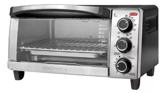 Horno eléctrico Black+Decker convección 4 rebanadas