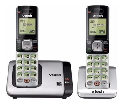 Teléfono VTech inalámbrico 2 auriculares