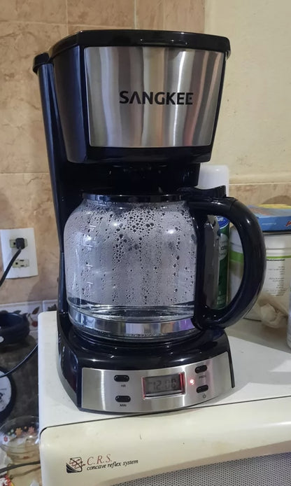 Cafetera eléctrica de goteo 12 tazas