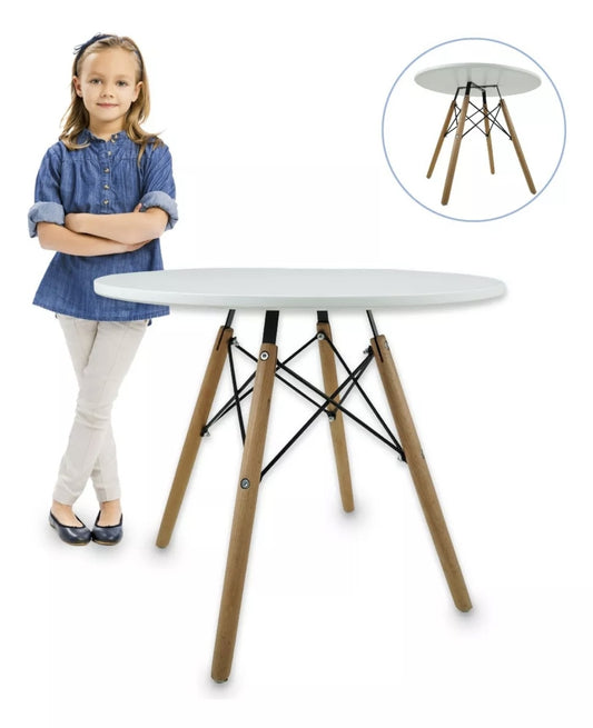 Mesa eames etapa PREESCOLAR color blanco