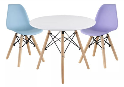 Mesa eames etapa PREESCOLAR color blanco