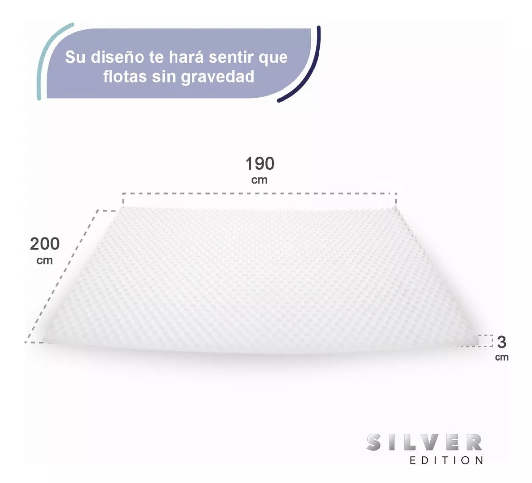 Colchoneta Silveredition Ortopédica