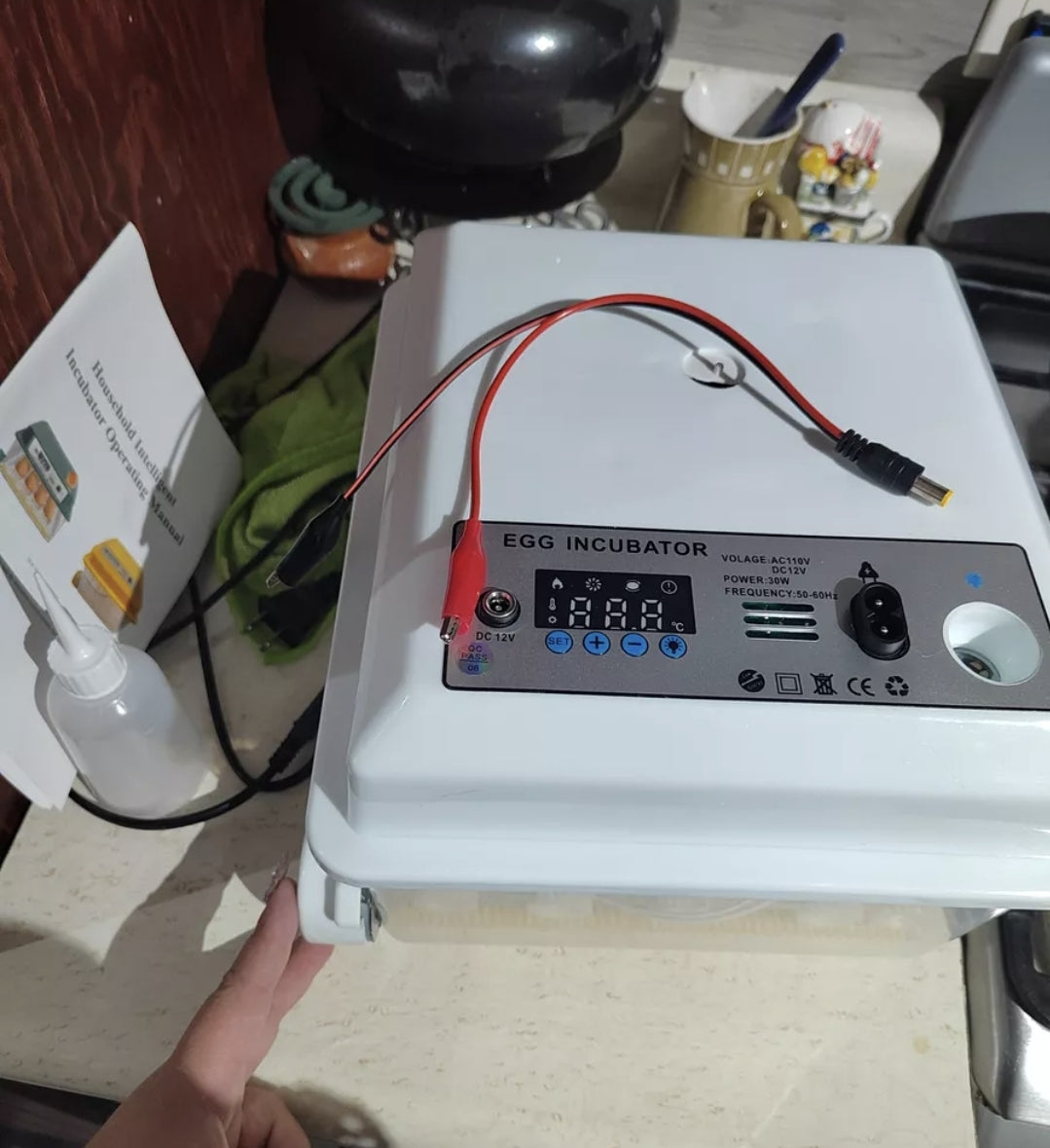 Incubadora automática de huevos 16 piezas
