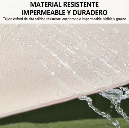 Carpa toldo reforzado plegable impermeable 3x3m