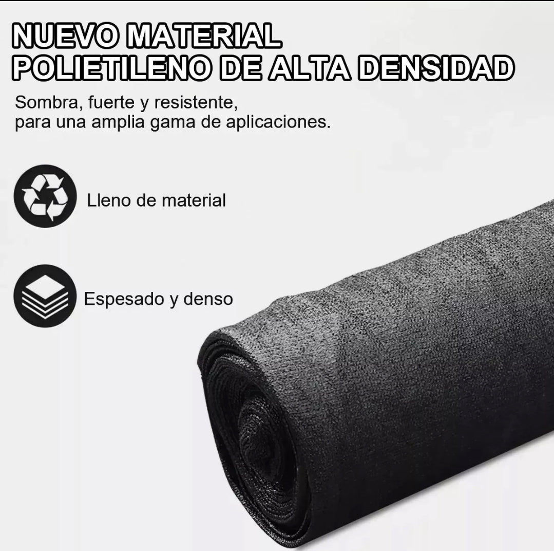 Malla sombra raschel 70% sombra 4.5x10m para INVERNADERO