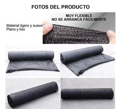 Malla sombra raschel 70% sombra 4.5x10m para INVERNADERO