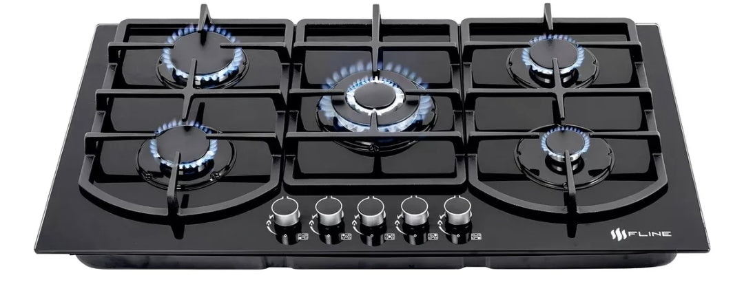 Parrilla  Fline empotrable 5 quemadores | OPORTO 5 |