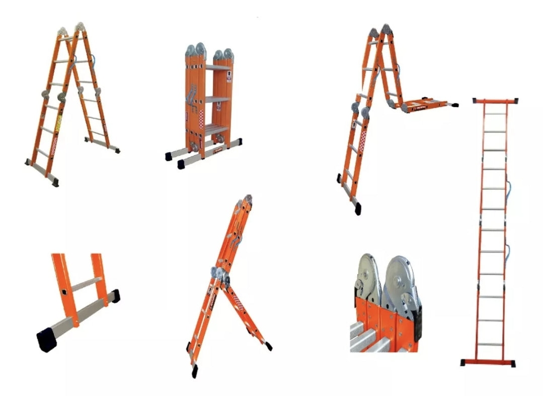 Escalera de acero multipropósitos
