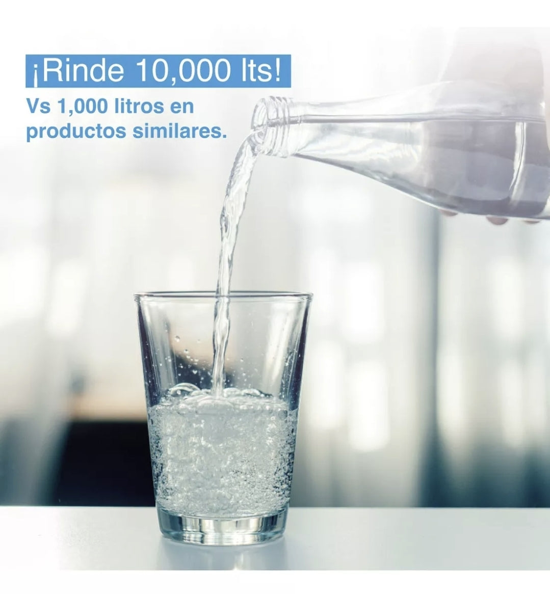 Purificador de agua mini PURA + 2 núcleos de repuesto