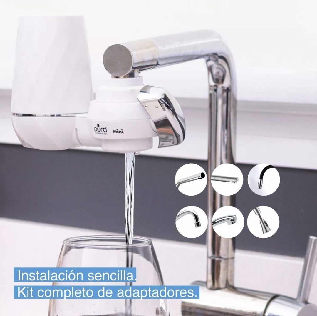 Purificador de agua mini PURA + 2 núcleos de repuesto