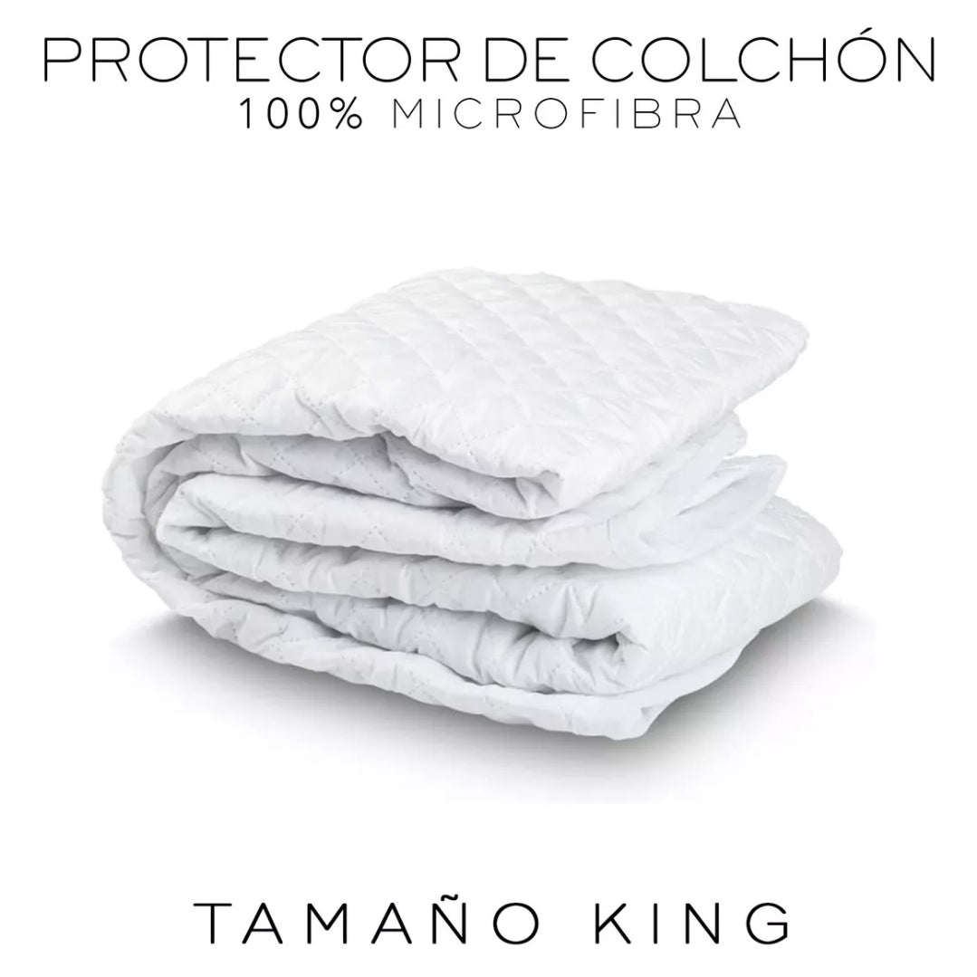 Protector de colchón impermeable Antiacaros