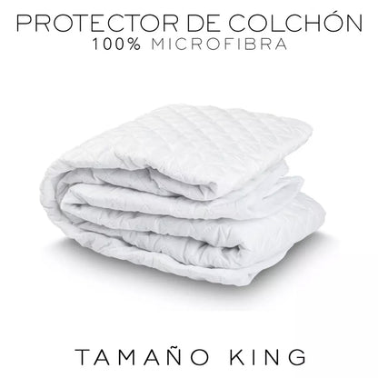 Protector de colchón impermeable Antiacaros