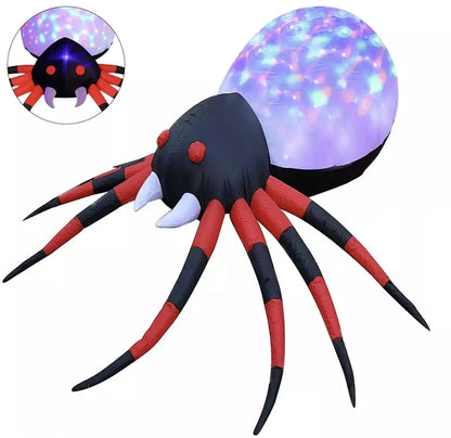 Inflable araña gigante Halloween 2.2m