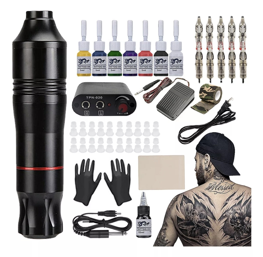 Kit profesional para tatuar