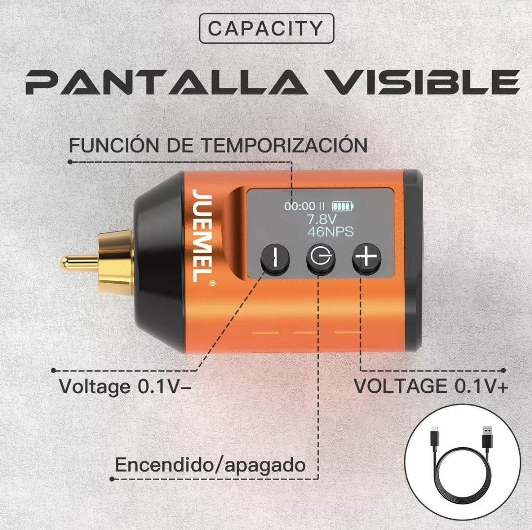 Kit para tatuar maquina inalámbrica profesional