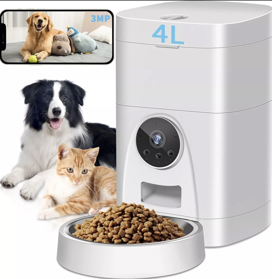 Alimentador automático para gatos 4L