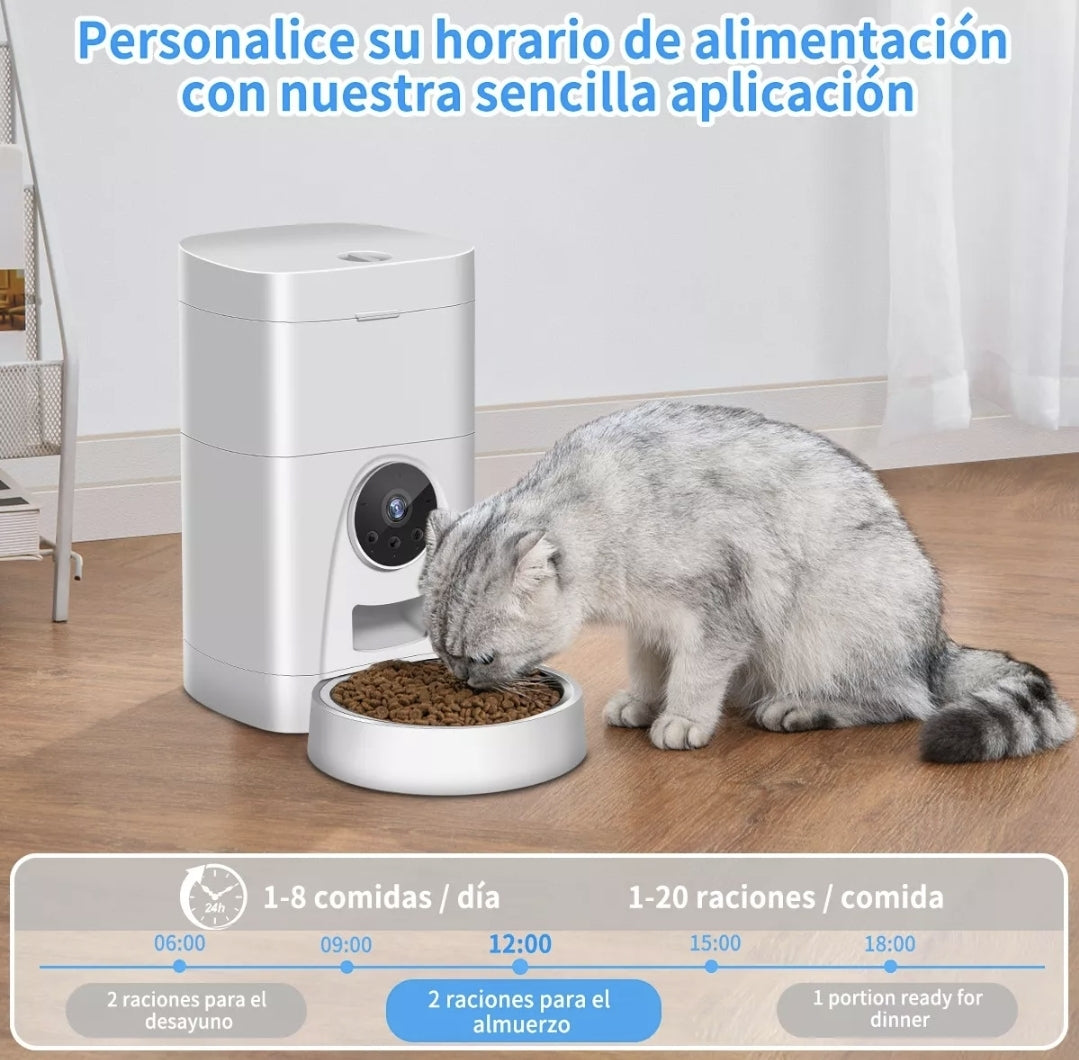 Alimentador automático para gatos 4L