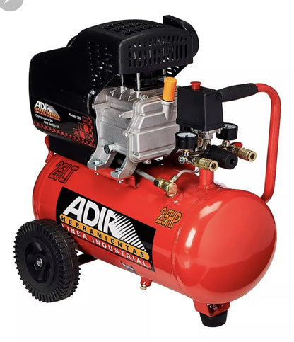Compresor eléctrico lubricado 2.5Hp 25L