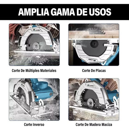 Sierra circular eléctrica para madera