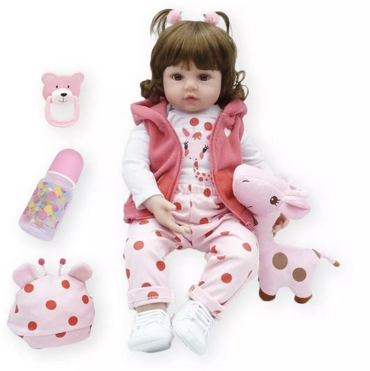 Muñeca de silicona con relleno 47cm