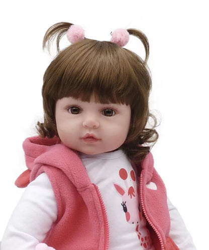 Muñeca de silicona con relleno 47cm