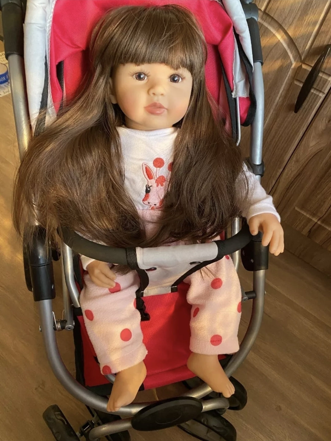 Muñeca de silicona + Algodón 60cm