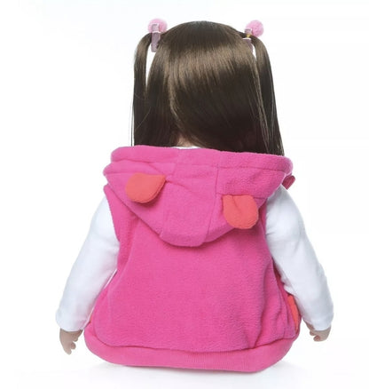 Muñeca de silicona + Algodón 60cm