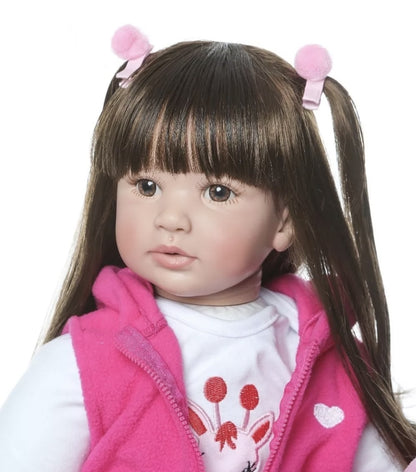 Muñeca de silicona + Algodón 60cm