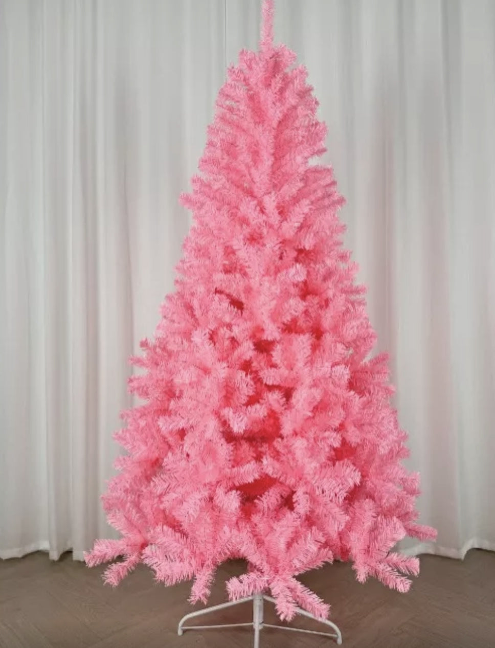 Árbol de Navidad 1.50m 450 ramas ROSA