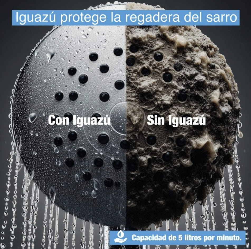 Regadera Iguazú Pura + 1 núcleo de repuesto