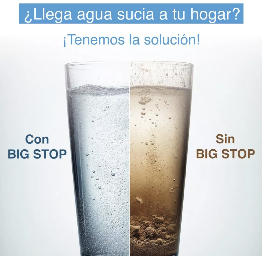 Filtro purificador Alto Flujo Big Stop