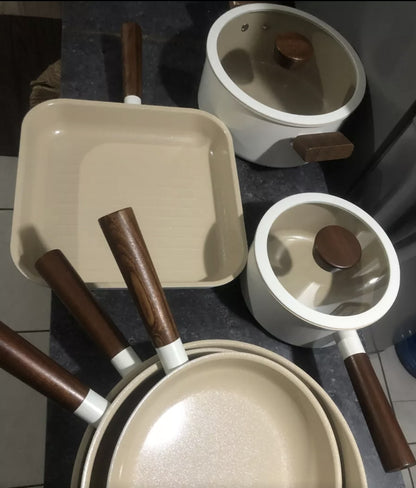 Bateria de cocina 9pz Chefkoch