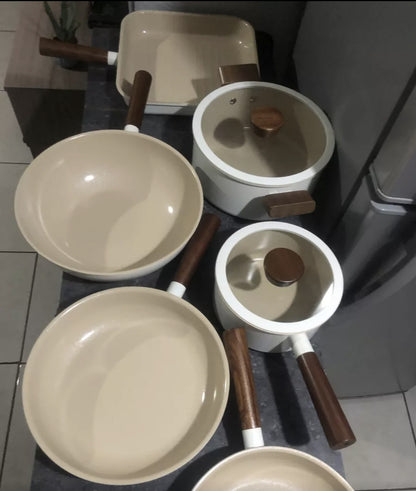 Bateria de cocina 9pz Chefkoch