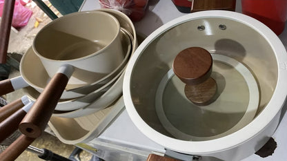 Bateria de cocina 9pz Chefkoch