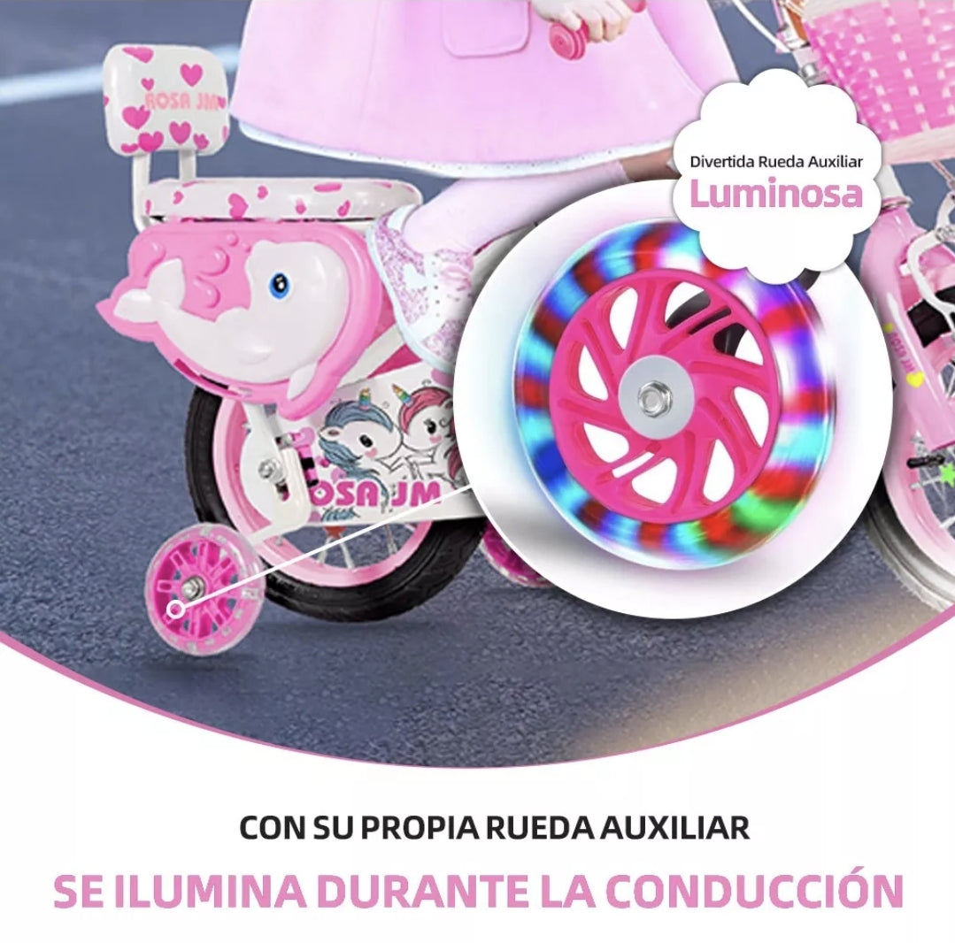 Bicicleta infantil R12 niña