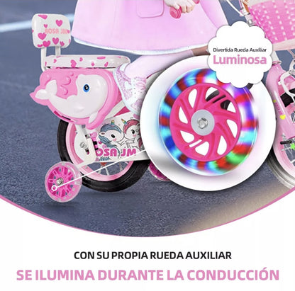 Bicicleta infantil R12 niña