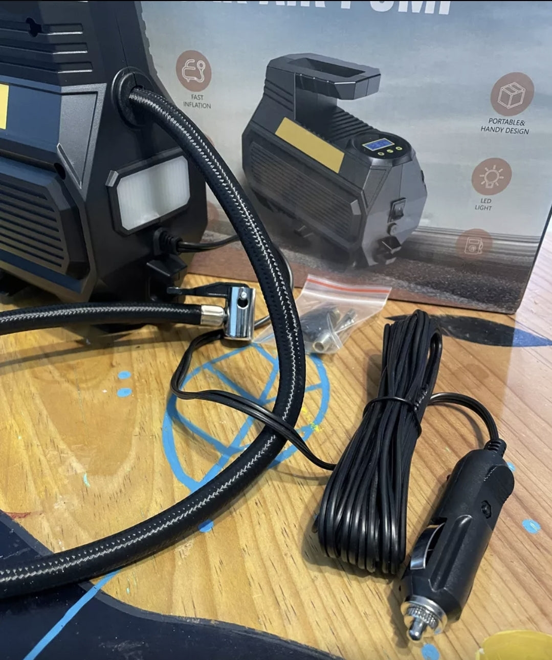 Compresor de auto LCD