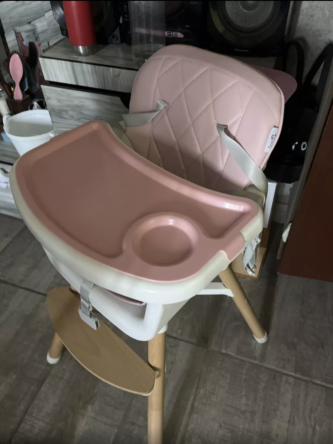 Silla alta para bebé 4 en 1