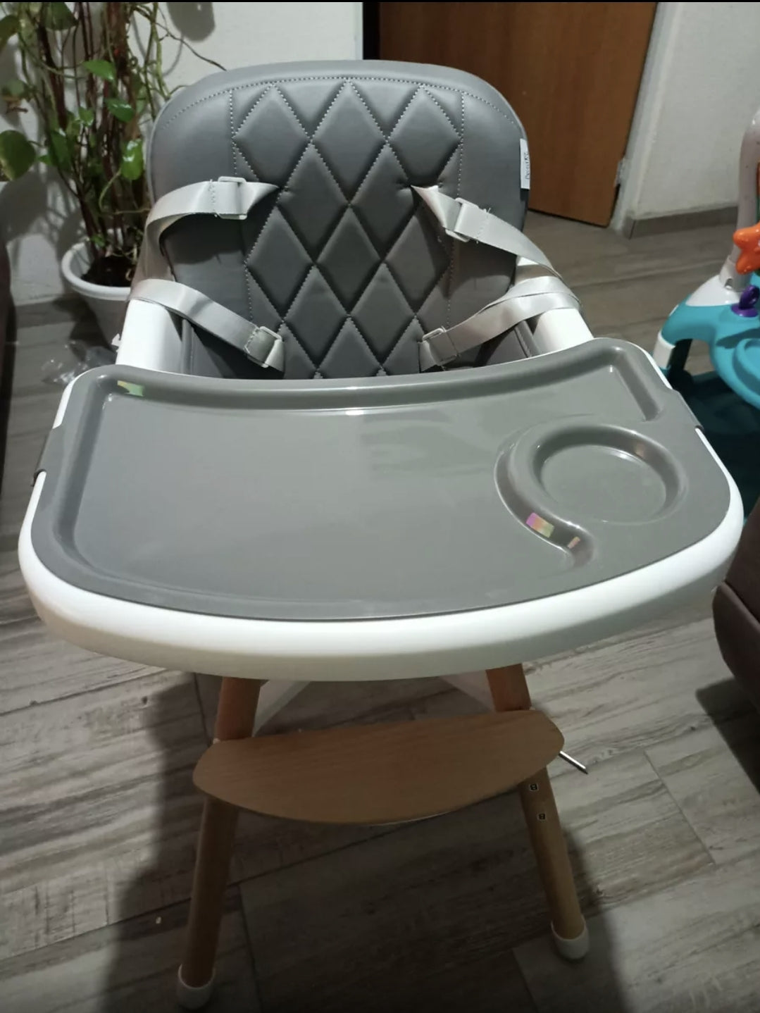 Silla alta para bebé 4 en 1