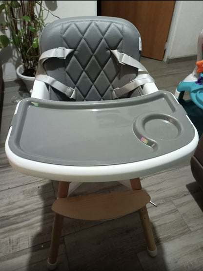 Silla alta para bebé 4 en 1